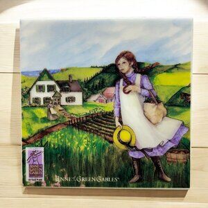 Anne Of Green Gables Porcelain Coaster Kindred Spirits Collection Tile